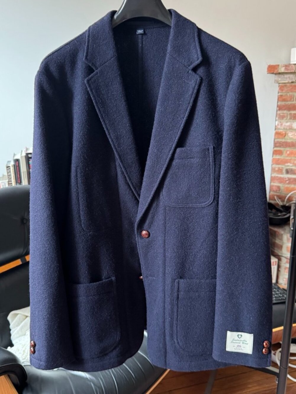 J. Crew Crosby Classic-fit blazer in English Shetland wool